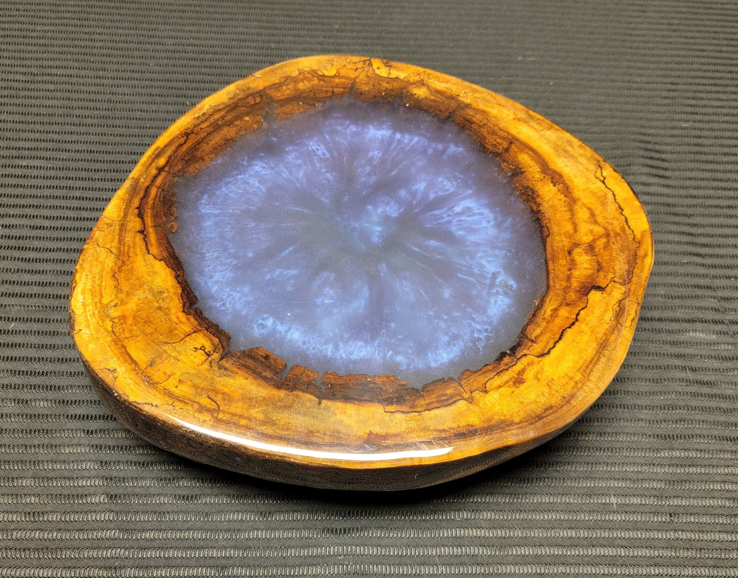 Mystic Blue Lazy Susan