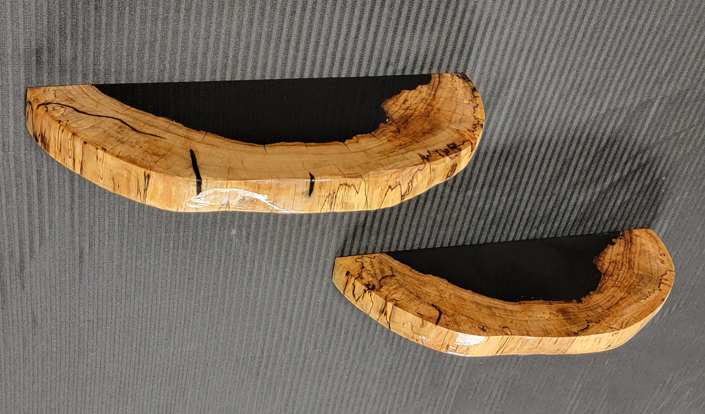 Pitch Black Floating Shelf (sm)