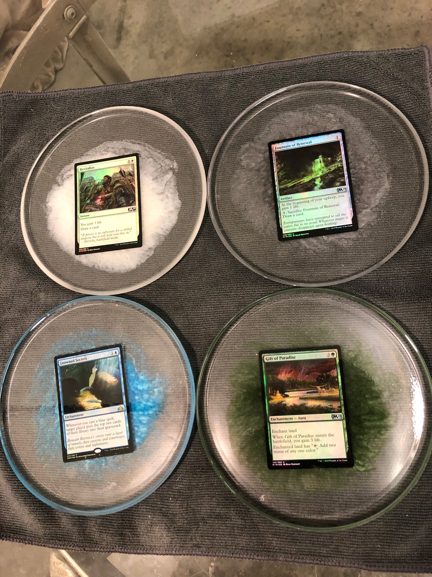"Magic The Gathering" Decorative Plates